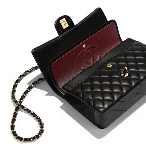 borsa chanel interno rosso